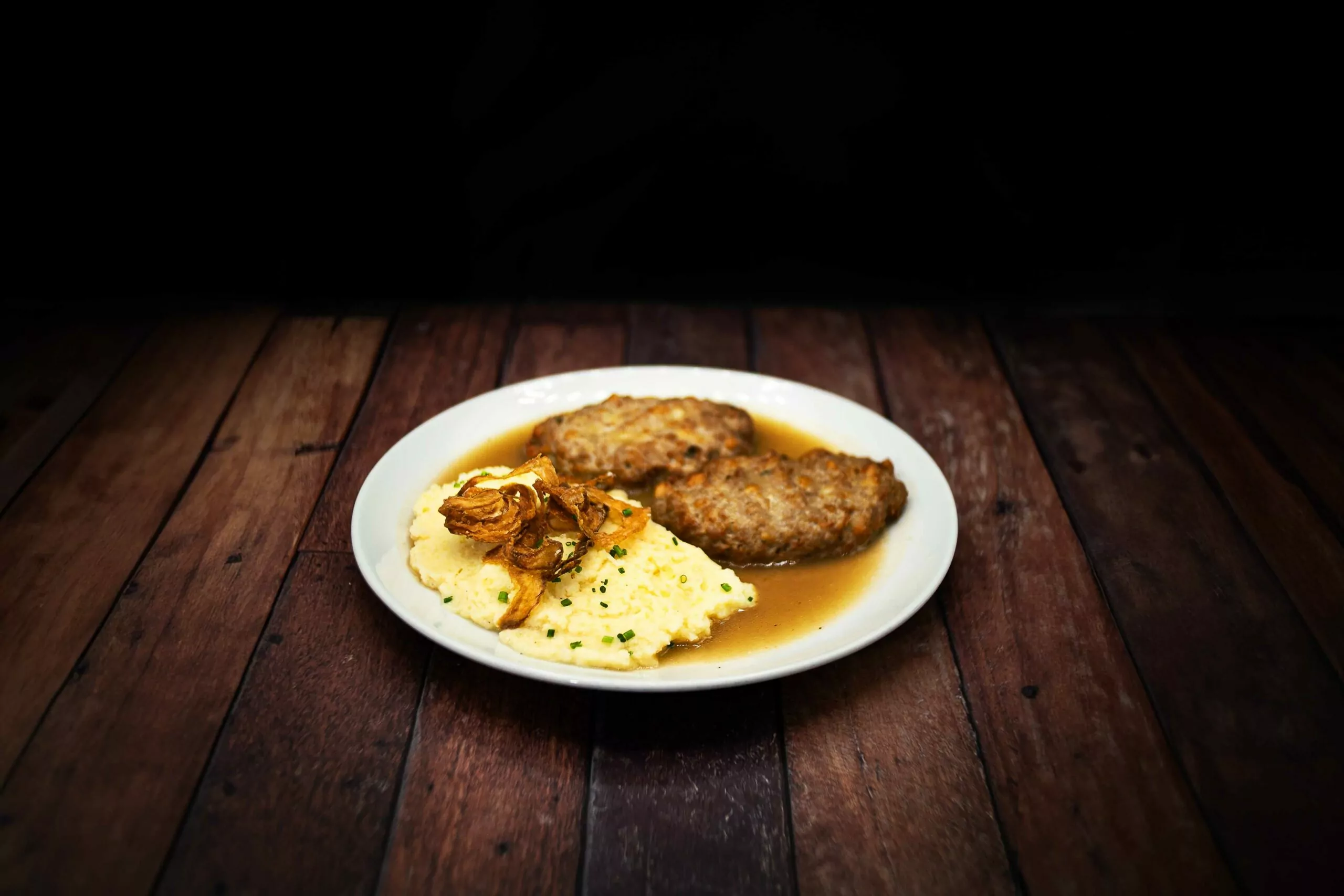 Leibchen mit Puree am Naschmarkt